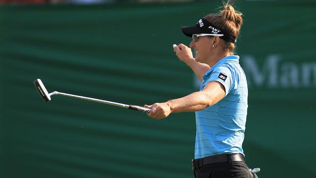 Brittany Lang during the final round of the 2012 Manulife Financial LPGA Classic