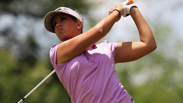 Nicole Hage during the third round of the 2012 Manulife Financial LPGA Classic
