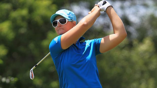 Anna Nordqvist during the third round of the 2012 Manulife Financial LPGA Classic