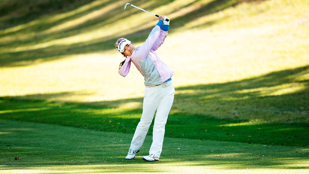 Jenny Shin during the final round of the Mizuno Classic