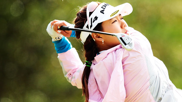 Jenny Shin during the final round of the Mizuno Classic