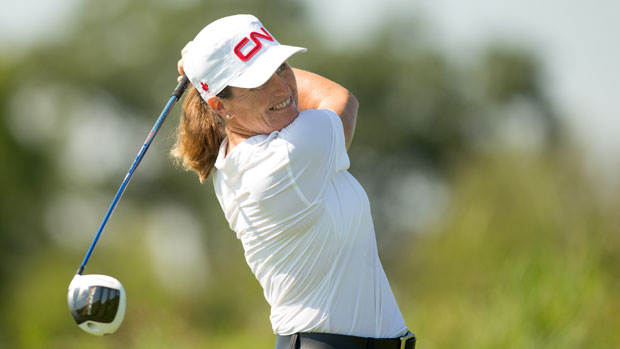 Lorie Kane during the Second Round of the 2012 Navistar LPGA Classic
