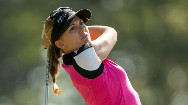 Sydnee Michaels during the Second Round of the 2012 Navistar LPGA Classic