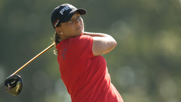 Angela Stanford during the Second Round of the 2012 Navistar LPGA Classic