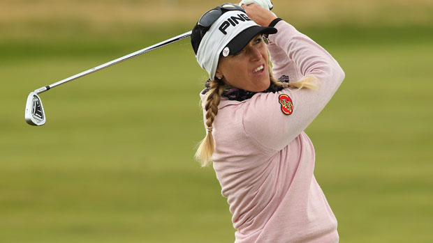Carin Koch during the final day at the RICOH Women's British Open
