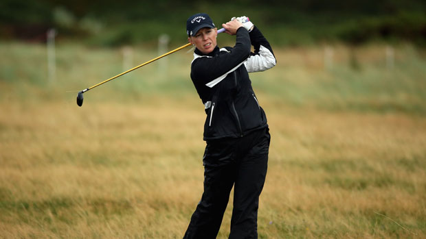 Morgan Pressel during the final day at the RICOH Women's British Open