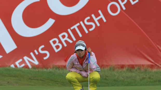 Jenny Shin during the final day at the RICOH Women's British Open