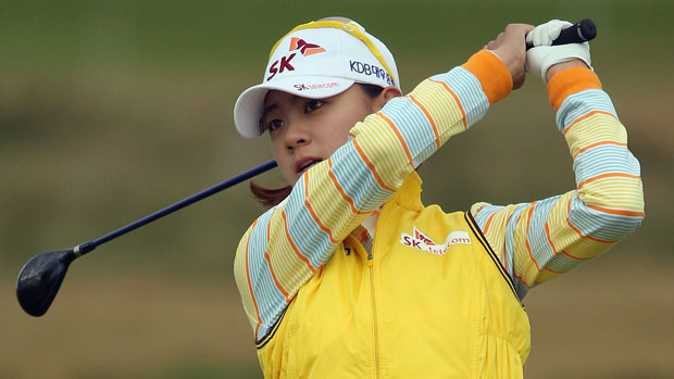 Na Yeon Choi during the second round at the RICOH Women's British Open