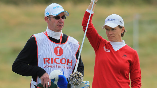 Catriona Matthew during the second round at the RICOH Women's British Open