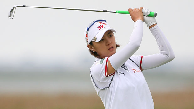 Na Yeon Choi during the ShopRite LPGA Classic first-round