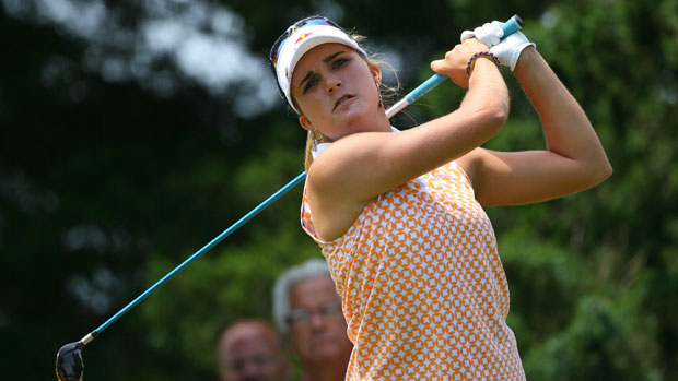 Lexi Thompson during the ShopRite LPGA Classic first-round
