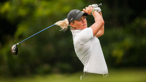 Suzann Pettersen during the Third Round of the 2012 Sunrise LPGA Championship presented by Audi
