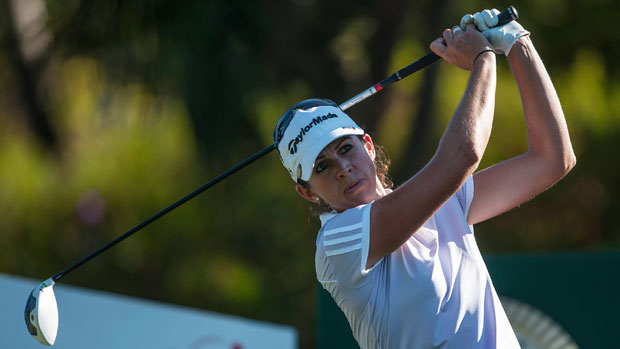 Nicole Castrale during the First Round of the 2012 Sunrise LPGA Championship