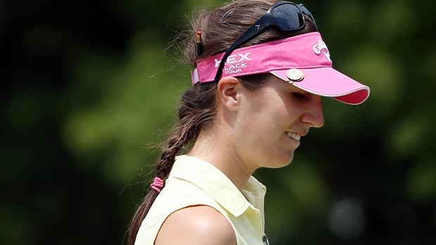 Sandra Gal during the final round of the 2012 U.S. Women's Open