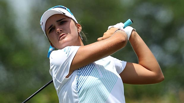 Lexi Thompson during the final round of the 2012 U.S. Women's Open