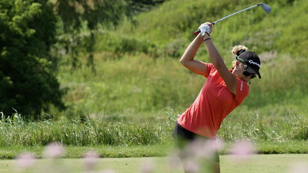 Natalie Gulbis during the first round of the 2012 U.S. Women's Open