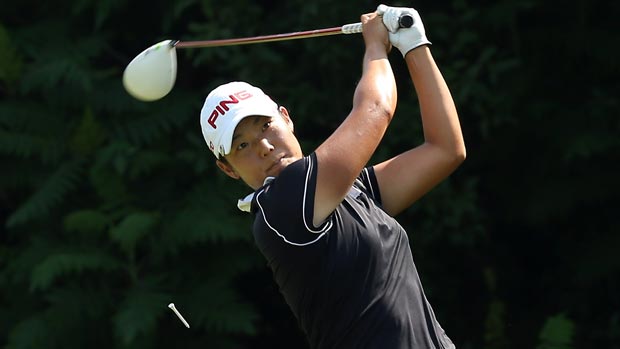 Tiffany Joh during the first round of the 2012 U.S. Women's Open