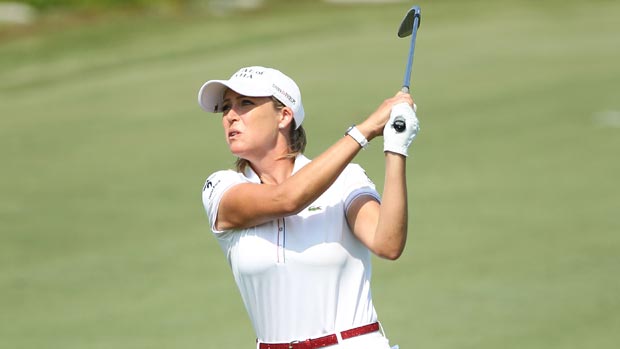 Cristie Kerr during the first round of the 2012 U.S. Women's Open