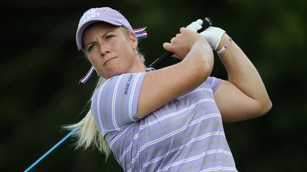 Brittany Lincicome during the first round of the 2012 U.S. Women's Open