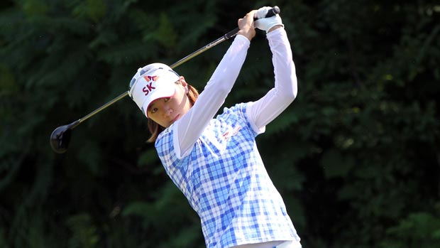 Na Yeon Choi during the second round of the 2012 U.S. Women's Open