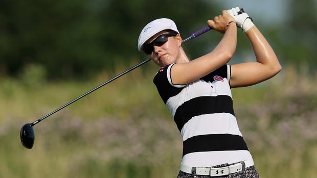 Vicky Hurst during the second round of the 2012 U.S. Women's Open