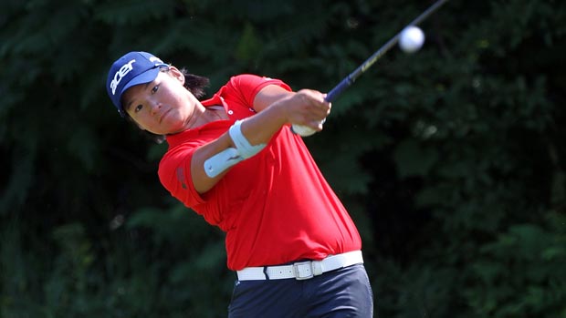 Yani Tseng during the second round of the 2012 U.S. Women's Open