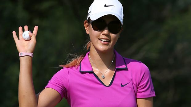 Michelle Wie during the second round of the 2012 U.S. Women's Open