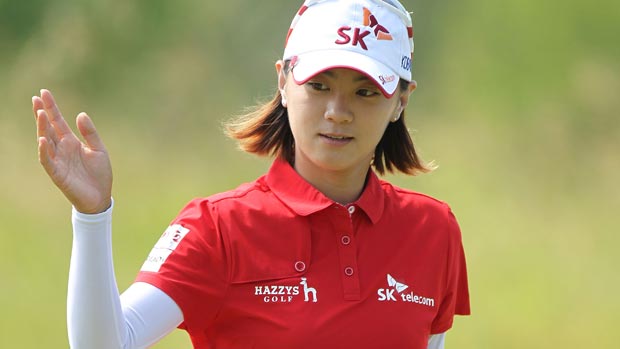 Na Yeon Choi during the third round of the 2012 U.S. Women's Open