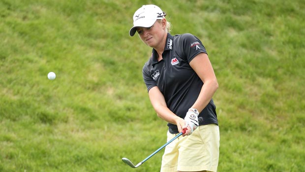 Stacy Lewis during the third round of the 2012 U.S. Women's Open