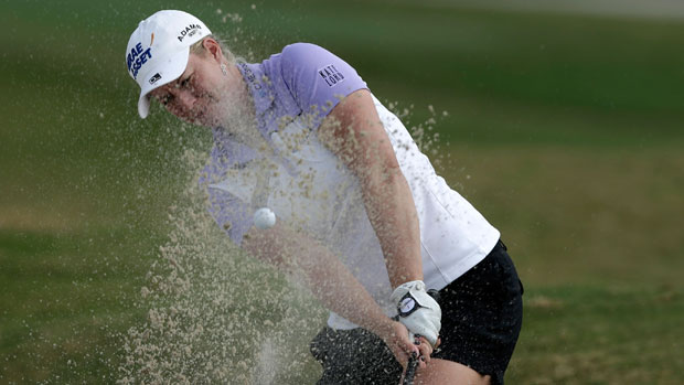 Brittany Lincicome during the Final Round of the 2012 CME Group Titleholders
