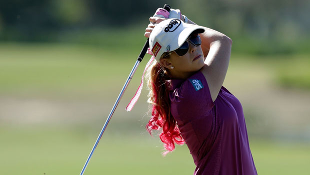 Paula Creamer during the First Round of the CME Group Titleholders
