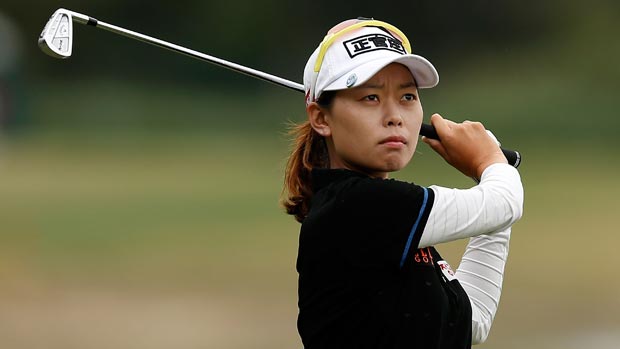 Sun Young Yoo during the second round of the CME Group Titleholders