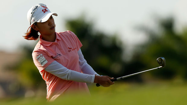 Na Yeon Choi during the Third Round of the 2012 CME Group Titleholders 