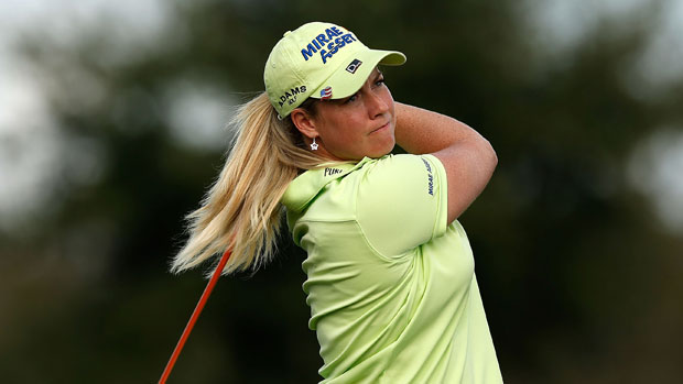 Brittany Lincicome during the Third Round of the 2012 CME Group Titleholders