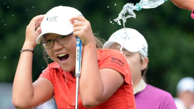 Lydia Ko during the final round of the 2012 CN Canadian Women's Open