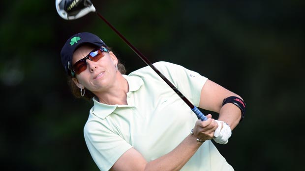  Moira Dunn during the second round of the 2012 CN Canadian Women's Open