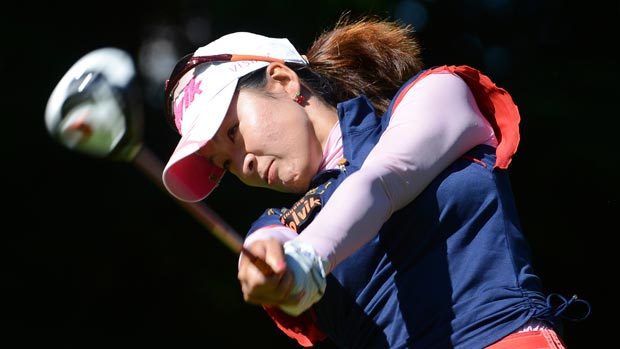Chella Choi during the third round of the 2012 CN Canadian Women's Open