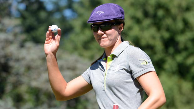  Vicky Hurst during the third round of the 2012 CN Canadian Women's Open