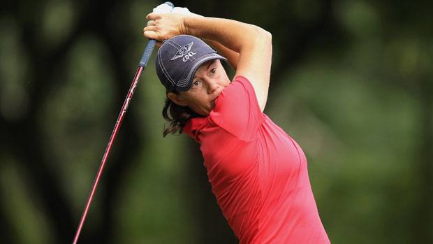 Katie Futcher during the final round at the HSBC LPGA Brasil Cup 2012