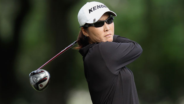 Candie Kung during the final round at the HSBC LPGA Brasil Cup 2012