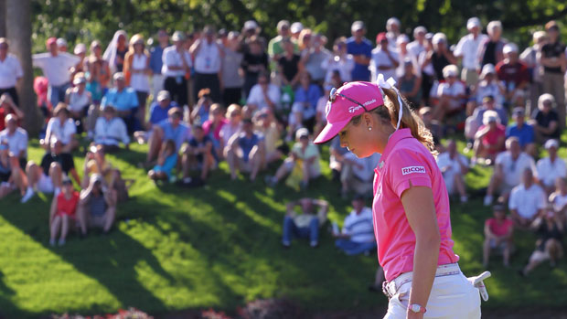 Paula Creamer during the Final Round of the 2012 Kingsmill Championship