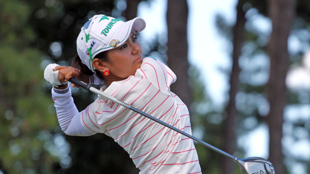Ai Miyazato during the Final Round of the 2012 Kingsmill Championship