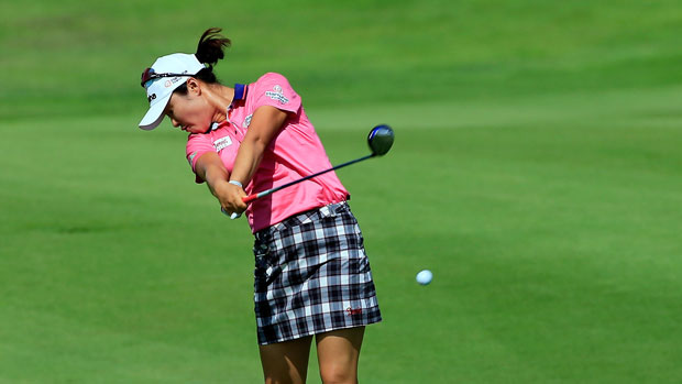 Haeji Kang during the First Round of the 2013 Pure Silk-Bahamas LPGA Classic