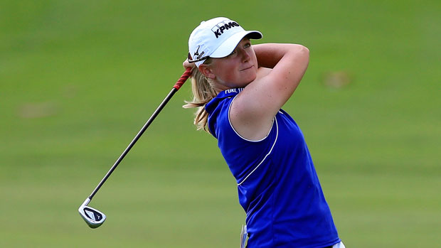 Stacy Lewis during the First Round of the 2013 Pure Silk-Bahamas LPGA Classic