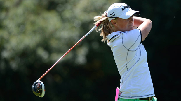Stacy Lewis during the third round of the Kia Classic