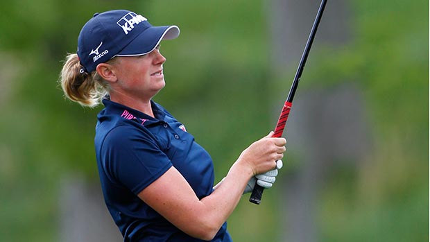 Stacy Lewis during the first round of the Kingsmill Championship