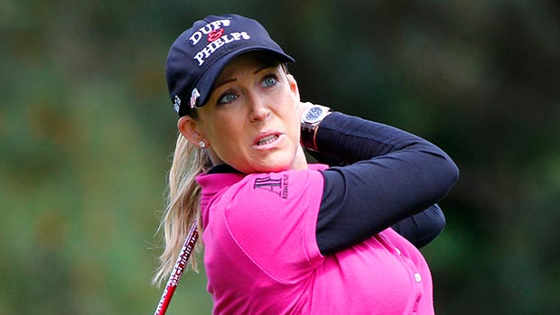 Cristie Kerr during the third round of the Kingsmill Championship