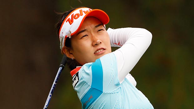 Ilhee Lee during the third round of the Kingsmill Championship