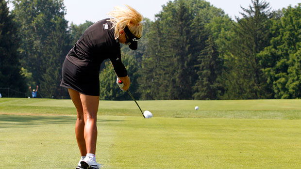 Natalie Gulbis during the first round of the Marathon Classic Presented by Owens Corning and O-I 
