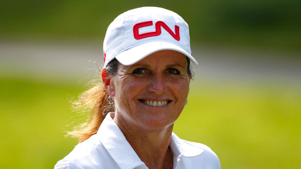 Lorie Kane during the first round of the Marathon Classic Presented by Owens Corning and O-I 